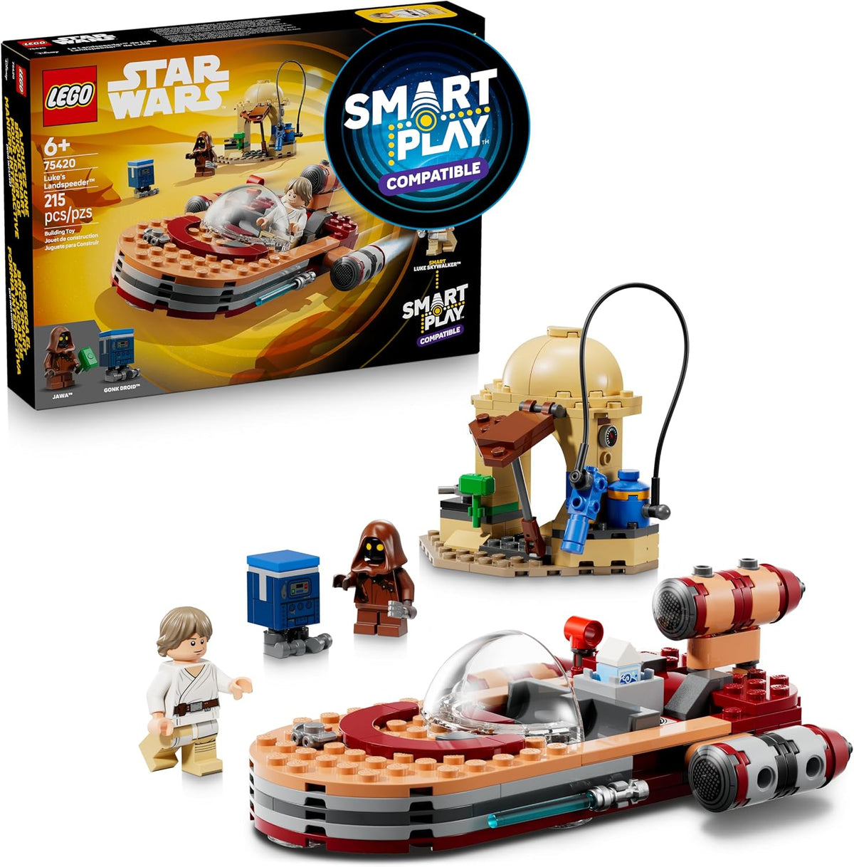 SMART Play: Luke's Landspeeder 75420