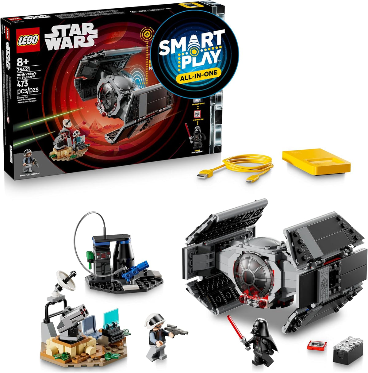 SMART Play: Darth Vader's TIE Fighter 75421