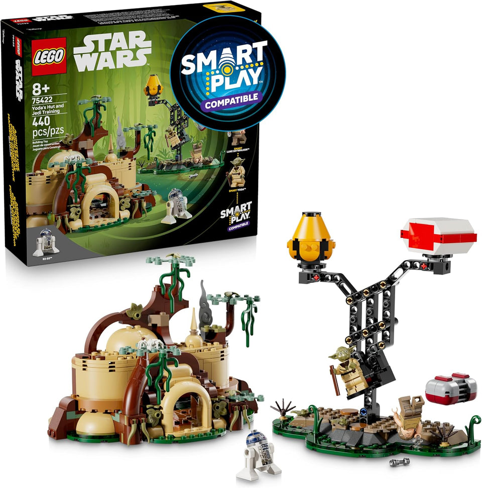 SMART Play: Yoda's Hut and Jedi Training 75422