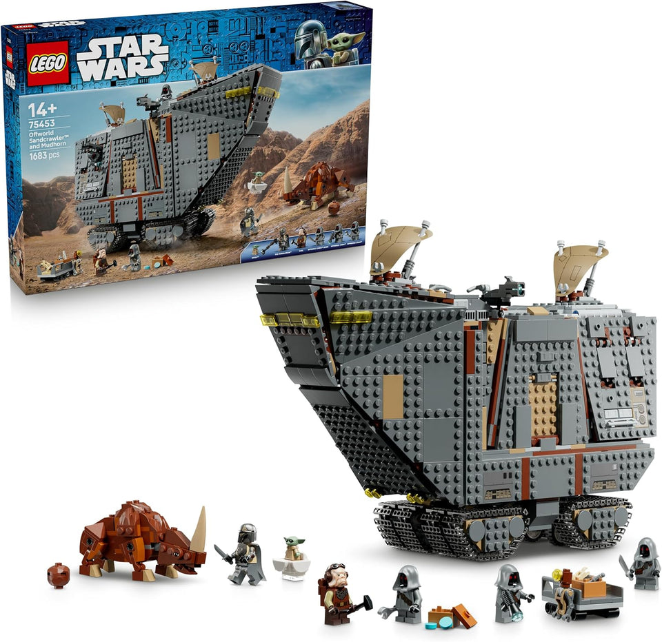 Offworld Sandcrawler and Mudhorn 75453
