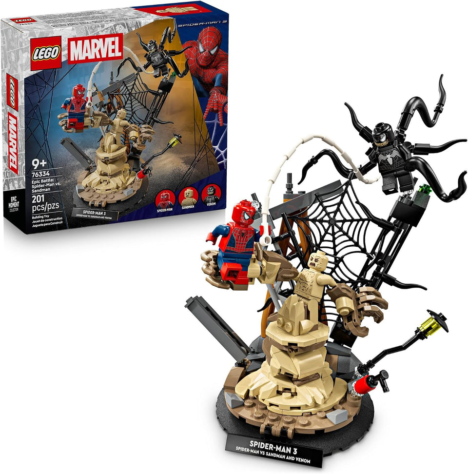 Epic Battle: Spider-Man vs. Sandman 76334