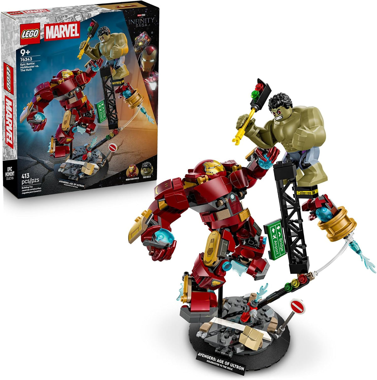 Epic Battle: Hulkbuster vs. The Hulk 76343