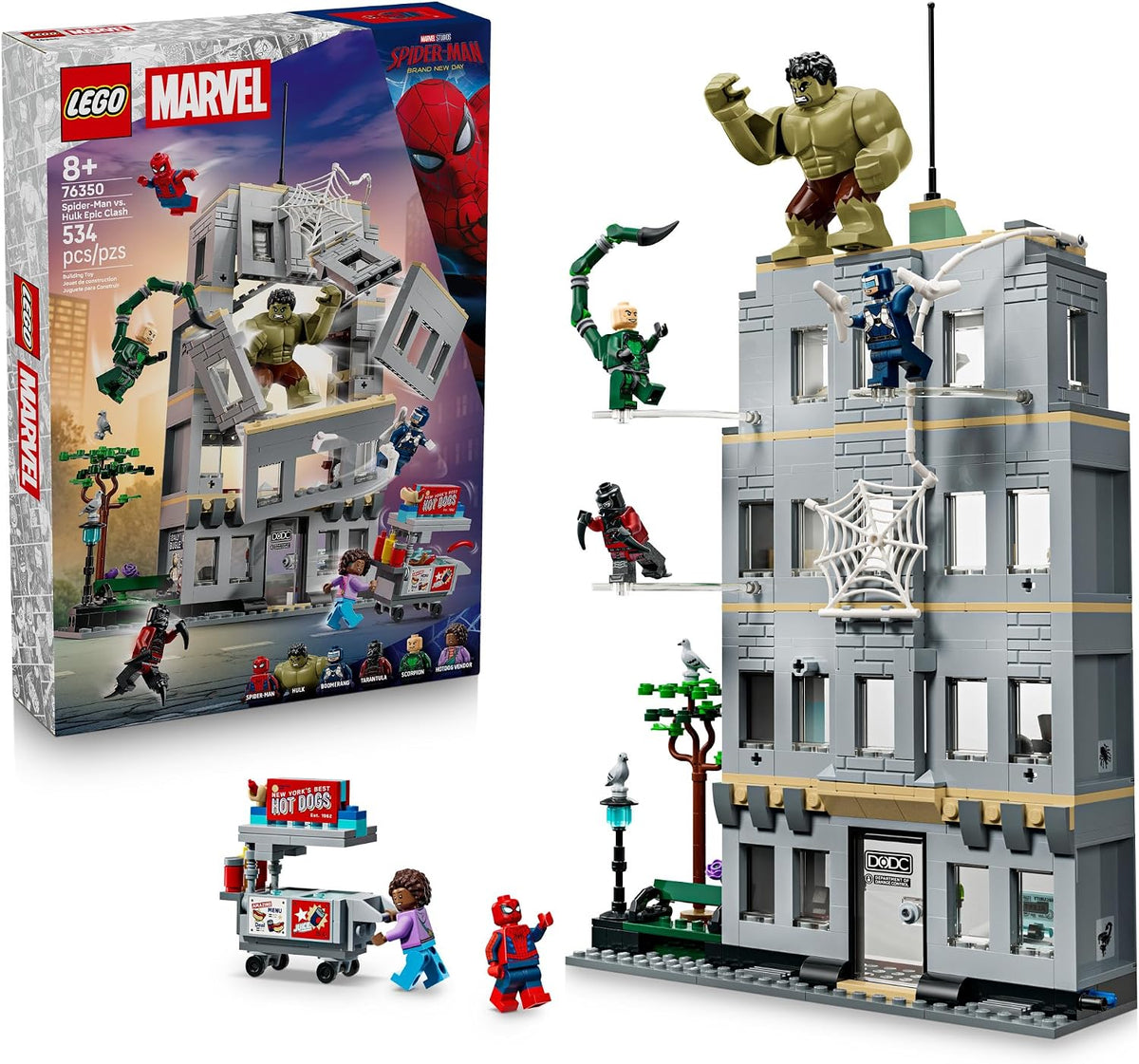 Spider-Man vs. Hulk Epic Clash - 76350