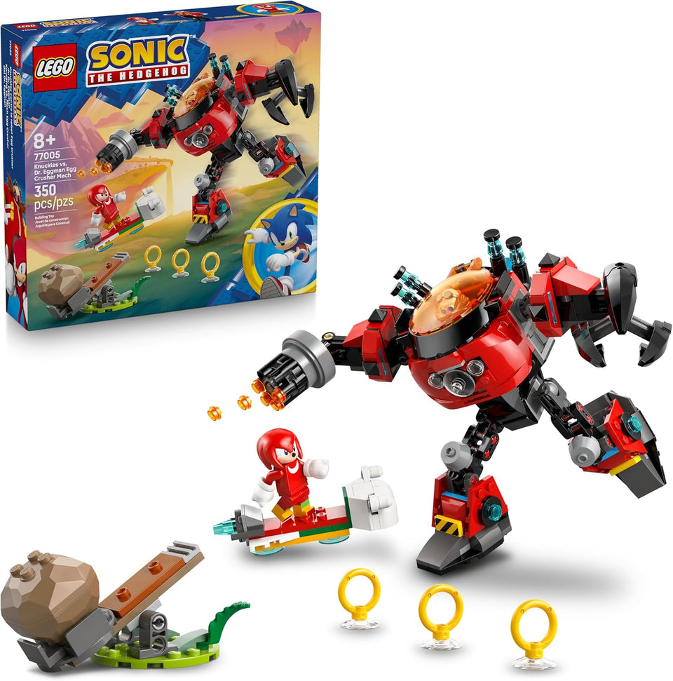 Knuckles vs. Dr. Eggman Egg Crusher Mech 77005