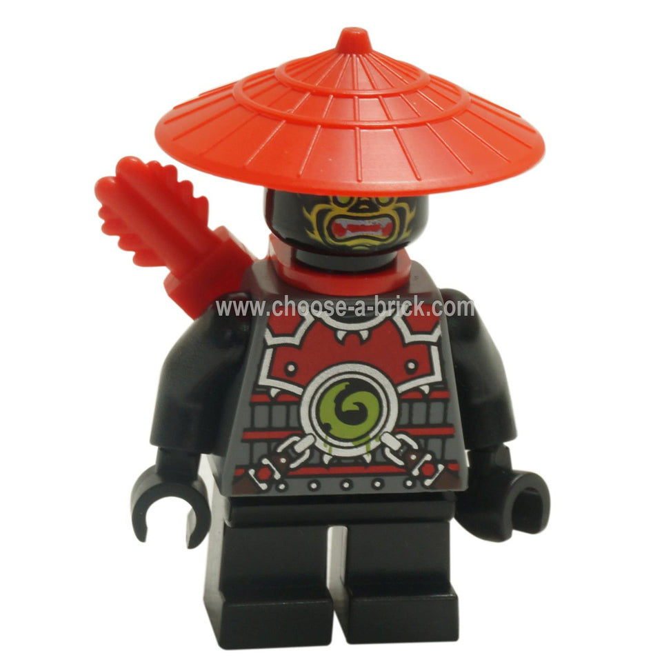 LEGO Minifigure - Scout - Jaune Marques faciales