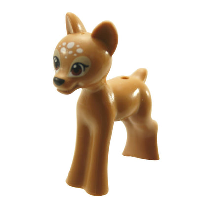 Medium Nougat Deer Fawn with  White Spots Pattern