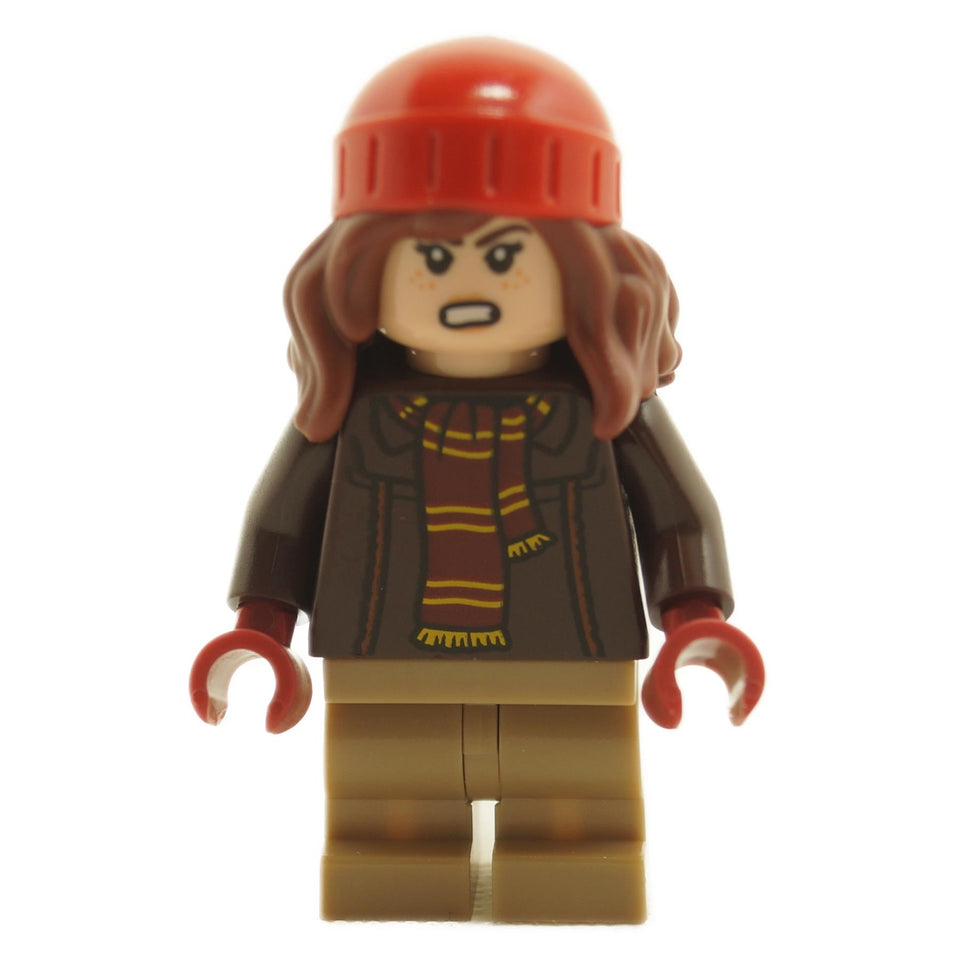 Hermione Granger with red beanie
