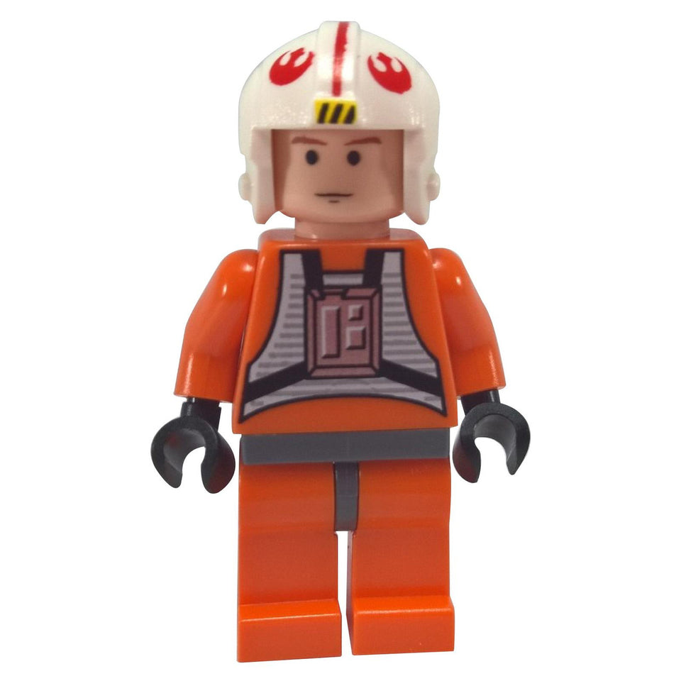 	Luke Skywalker - Ljus nougat, X-Wing-pilotdräkt, enkel torso och hjälm