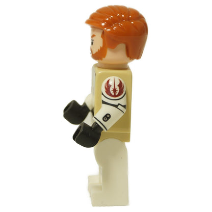 Vista lateral de LEGO® Star Wars Obi-Wan Kenobi Guerras Clon Minifigura sw1424