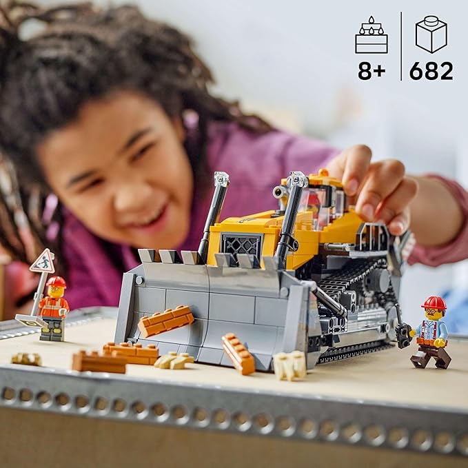 シティ イエロー 建設ブルドーザー 60466 | LEGO® ビルディングセット