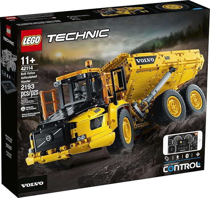LEGO® テクニック 6x6 ボルボ アーティキュレーテッド ダンプトラック