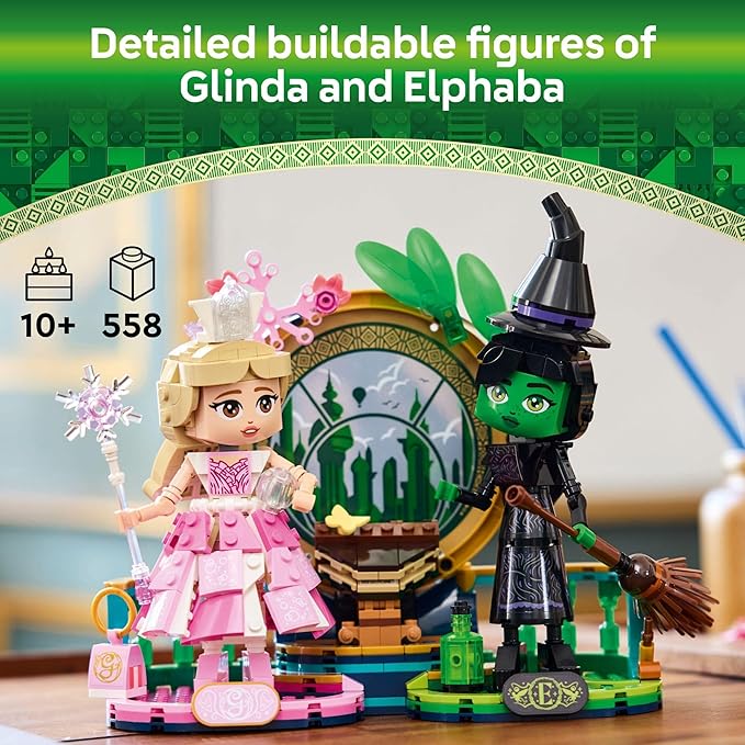LEGO® ウィキッド エルファバ & グリンダ フィギュア 75682 セット