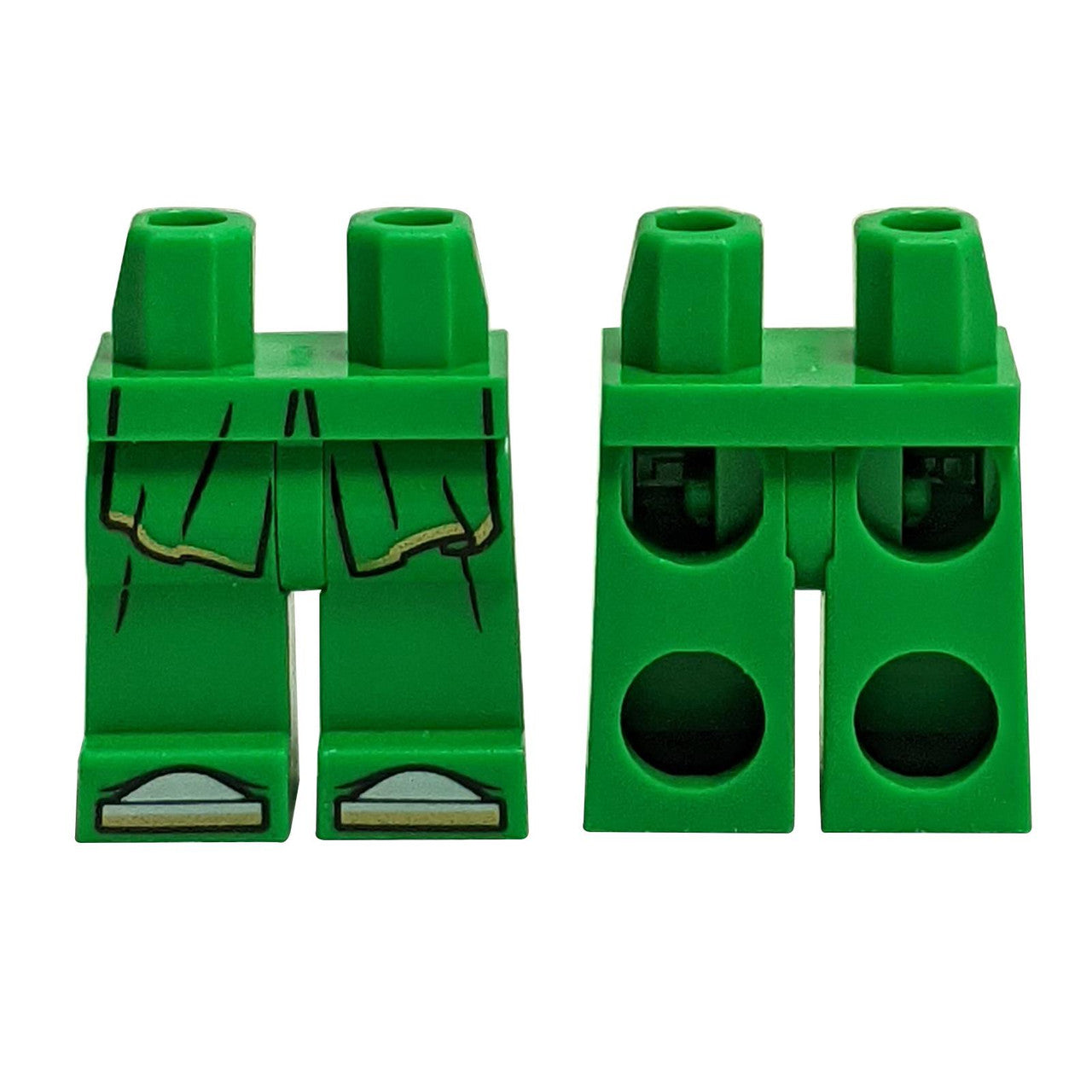 LEGO® Fancy Hips and Legs with Golden Robe Trim & Stylish White Toes ...