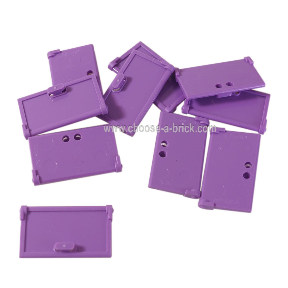 Door 1 x 2 x 3 with Vertical Handle, Mold for Tabless Frames