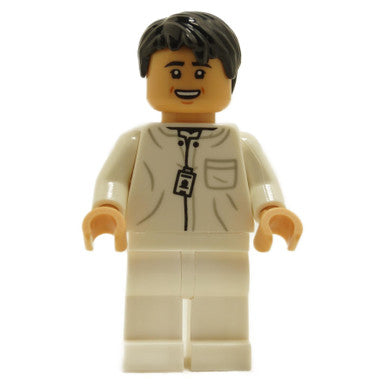Dr. Henry Wu - Biały fartuch laboratoryjny 