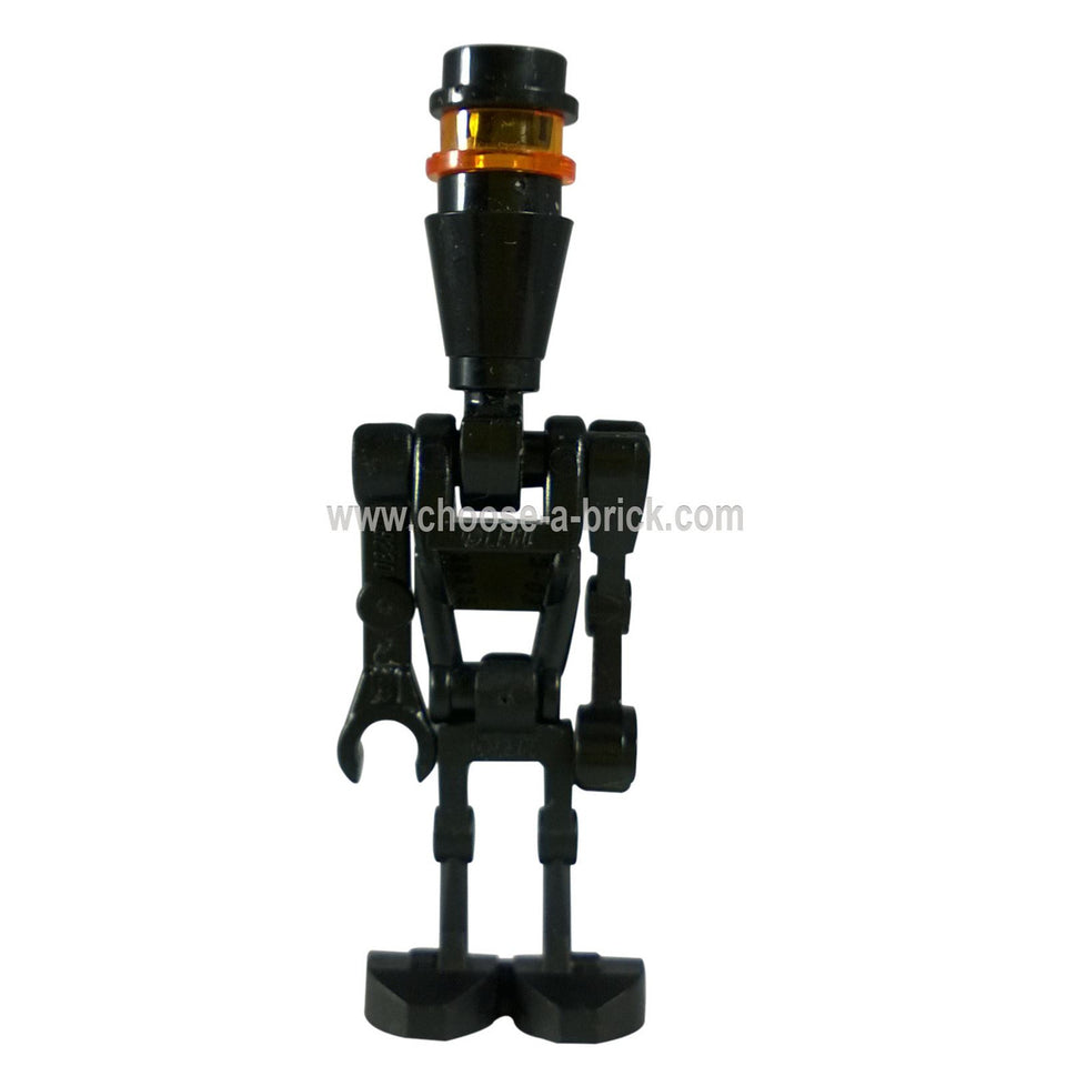 LEGO Minifigura Droid Asesino Elite (Negro) - sw222 - Vista alternativa 1