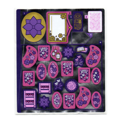 Hoja de adhesivos para el conjunto 43201, Espejado - (01513/6387652) 