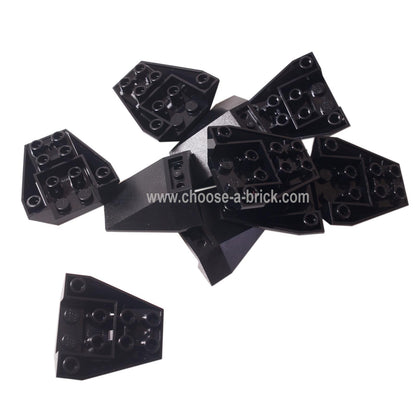 Wedge 4 x 4 Triple Inverted with Connections between Studs