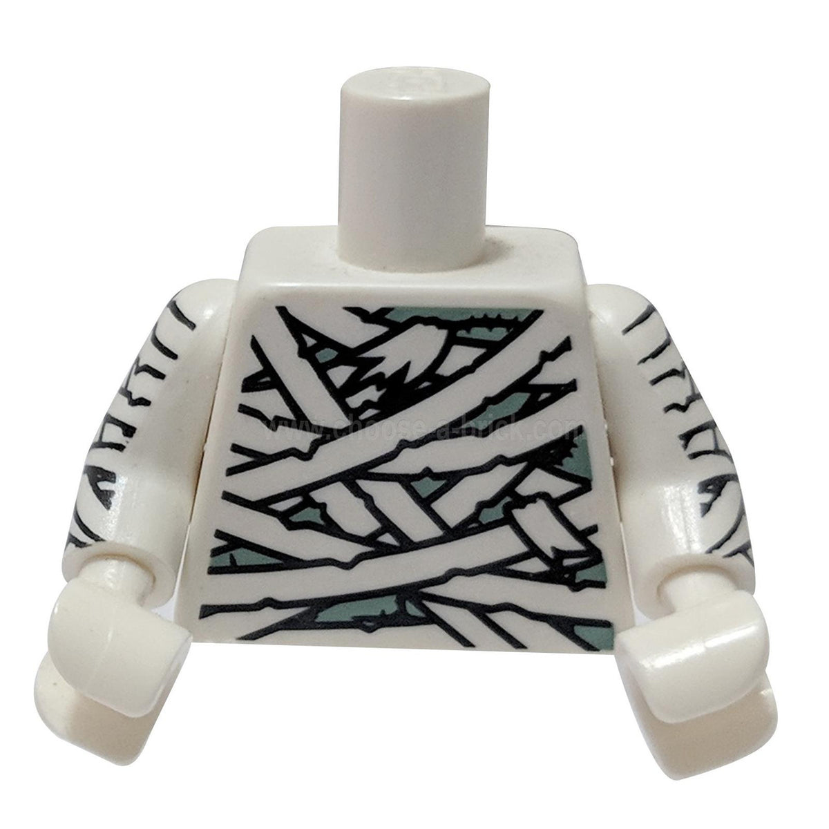 Wrapped Banages Pattern Bring Ancient Mysteries to Life with LEGO® 973pb0793c01 - Mummy ...