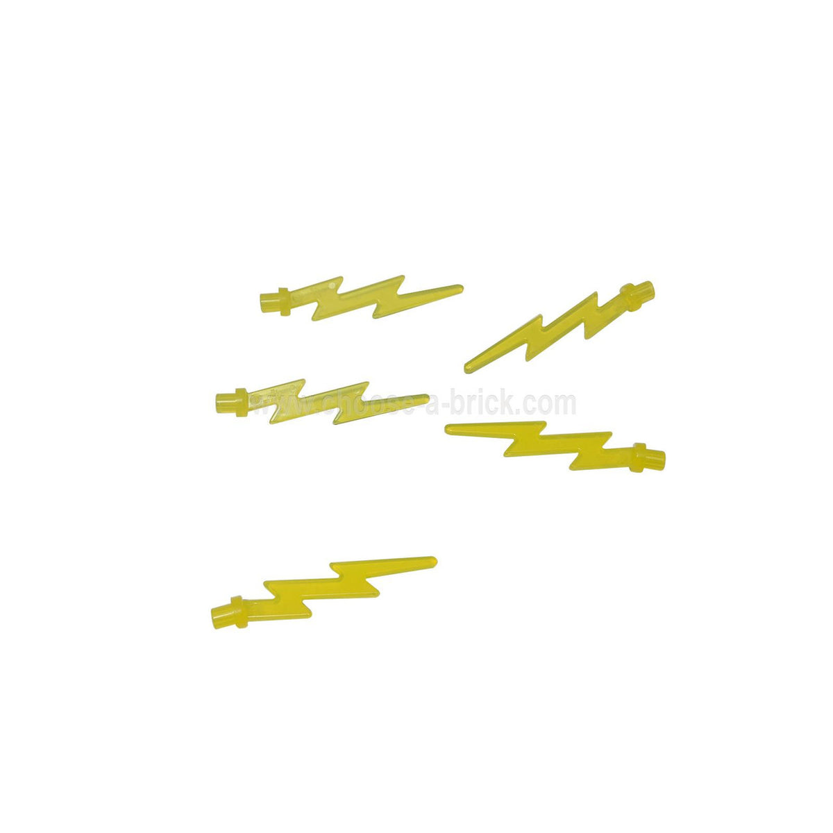 Lego Accessory Lightning LEGO® Wave Angular Lightning Bolt (27256) - Electrify Your LEGO Builds ...