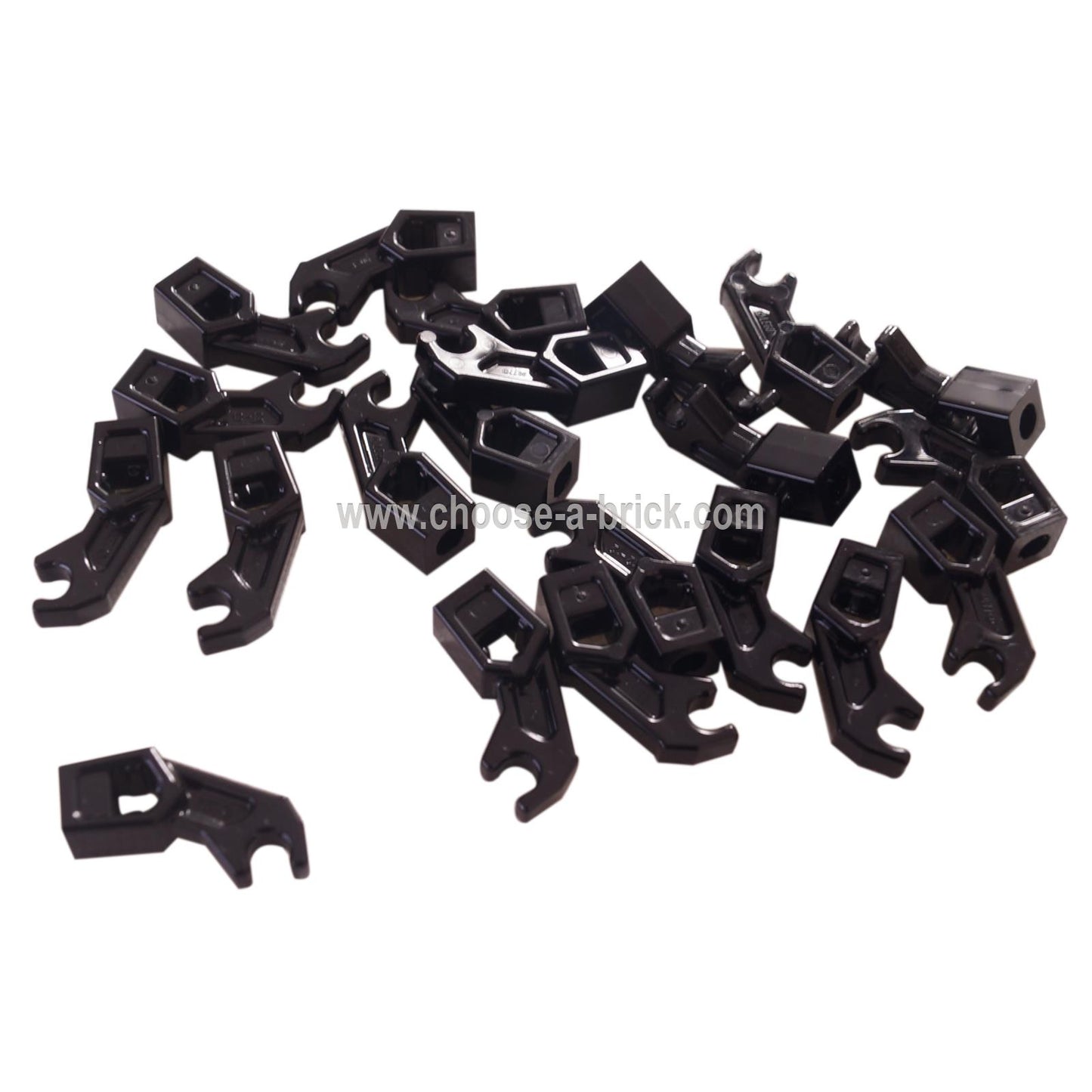 Pièce LEGO bras mécanique, Exo-Force / Bionicle, support épais - Jaune