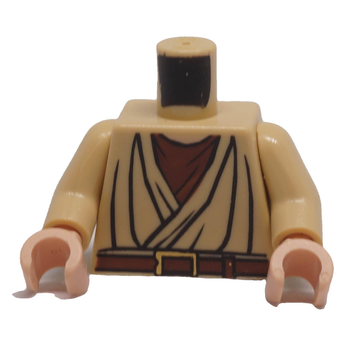 LEGO® 973pb0471c01 Old Obi-Wan Kenobi torso with tan Jedi robes and brown belt