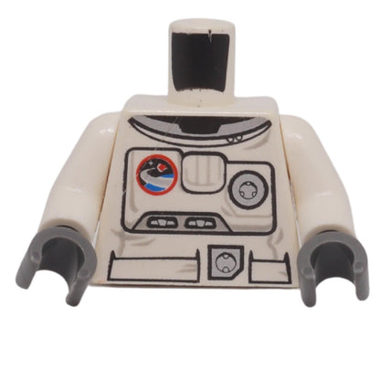 LEGO® 973pb0861c01 white City Space astronaut torso with equipment and space logo