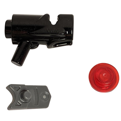Mini Blaster / Shooter con gatillo negro Gris Azulado Oscuro