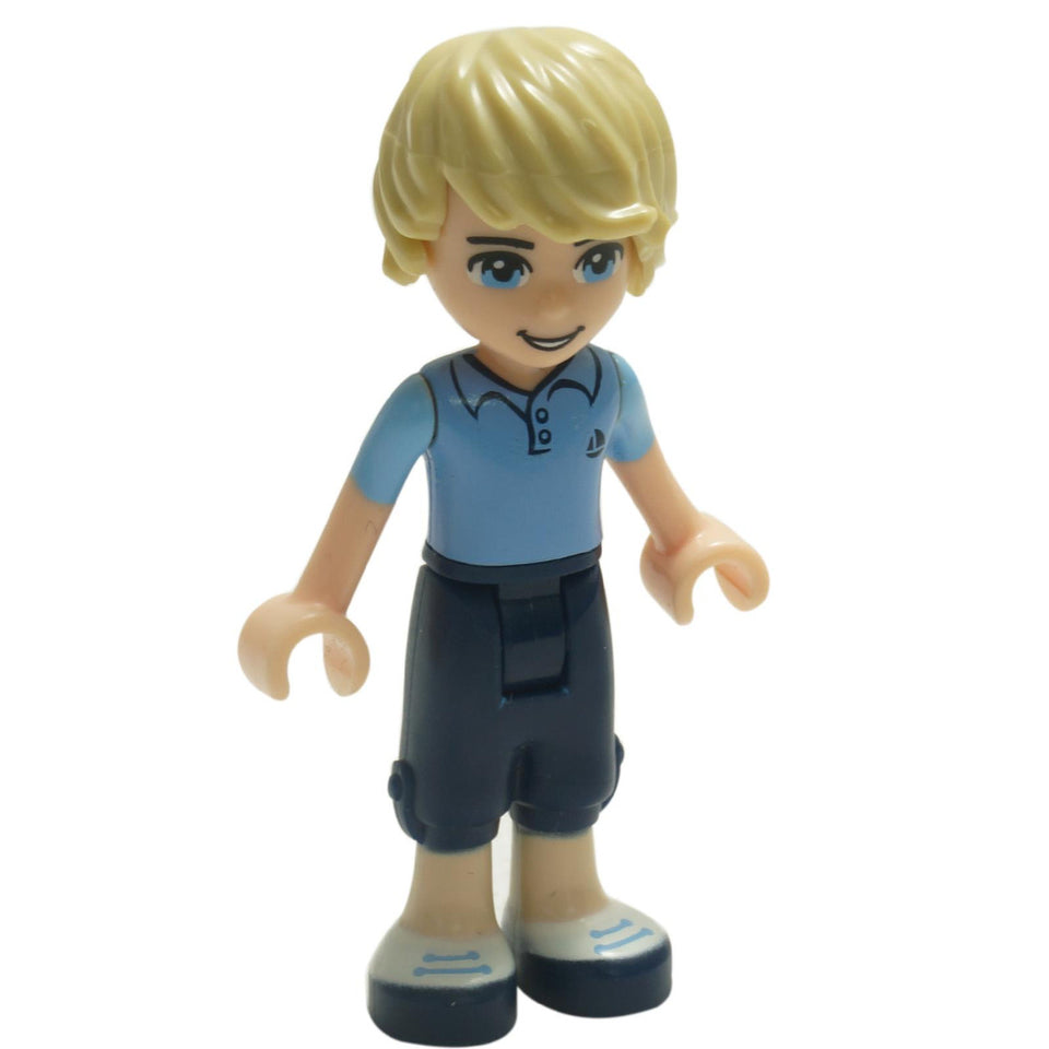 LEGO 미니피규어 앤드류 - 정면 보기.