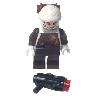 LEGO Dengar minifigure sw0751 with bandaged head and blaster