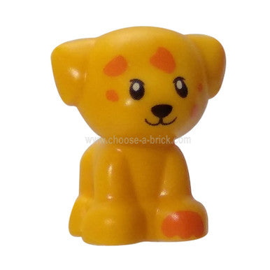 Puppy Dog Orange Spotted Figure 69901pb06