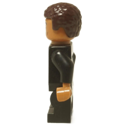  LEGO® Harry Potter™ Dean Thomas minifigure (colhp08) wearing his Gryffindor robes and scarf, front view. Side view.