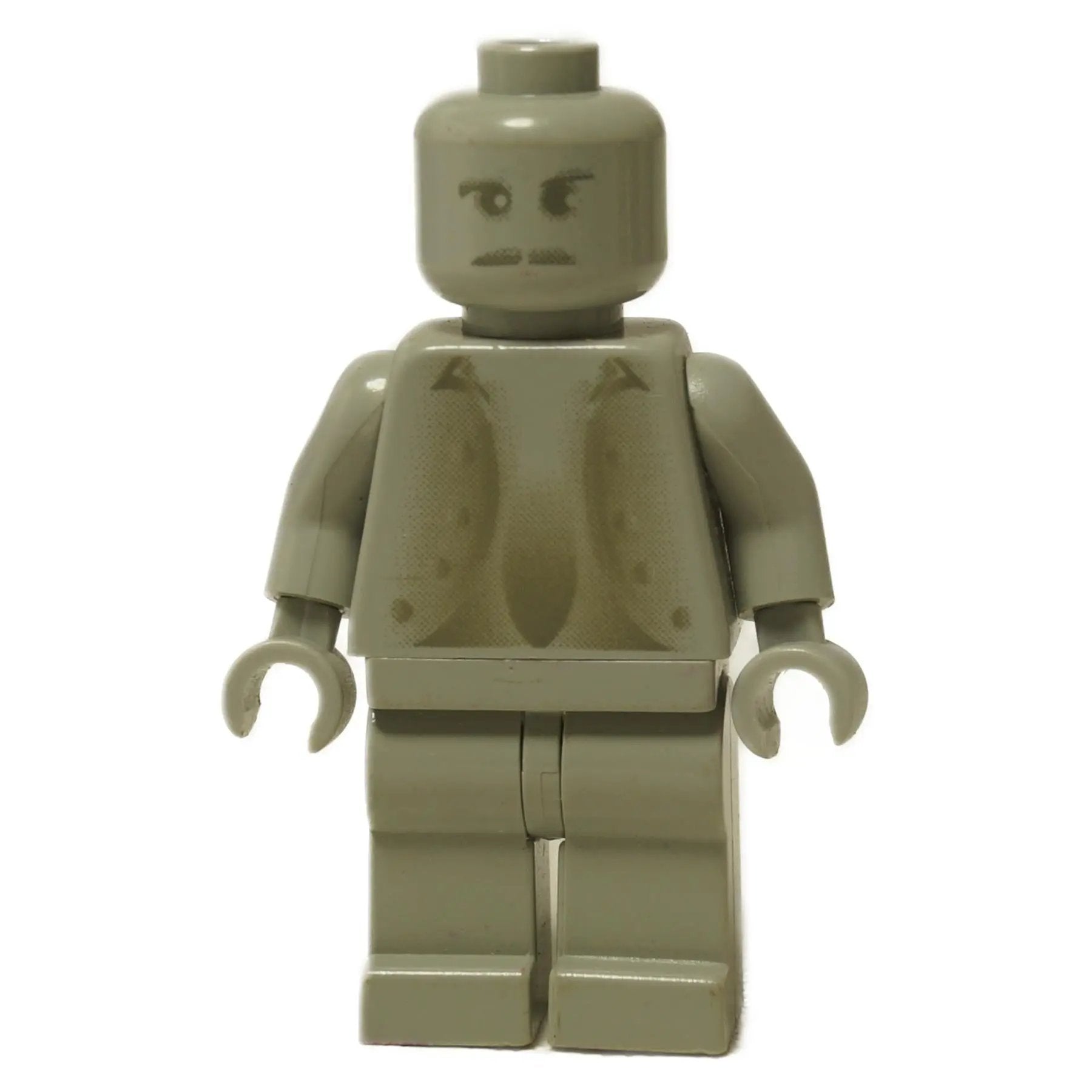 LEGO® Minifigura de Harry Potter Horace Slughorn (hp171) con una chaqueta naranja oscuro y un chaleco de tweed con una pajarita.