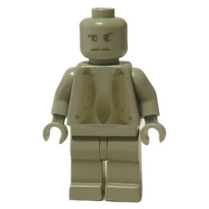 LEGO® Minifigura de Harry Potter Horace Slughorn (hp171) con una chaqueta naranja oscuro y un chaleco de tweed con una pajarita.