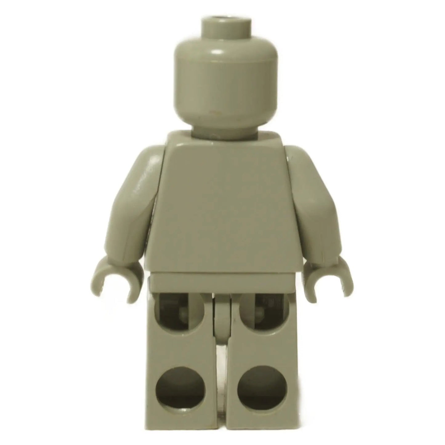 LEGO® Minifigura de Harry Potter Horace Slughorn (hp171) con una chaqueta naranja oscuro y un chaleco de tweed con una pajarita. Vista trasera.