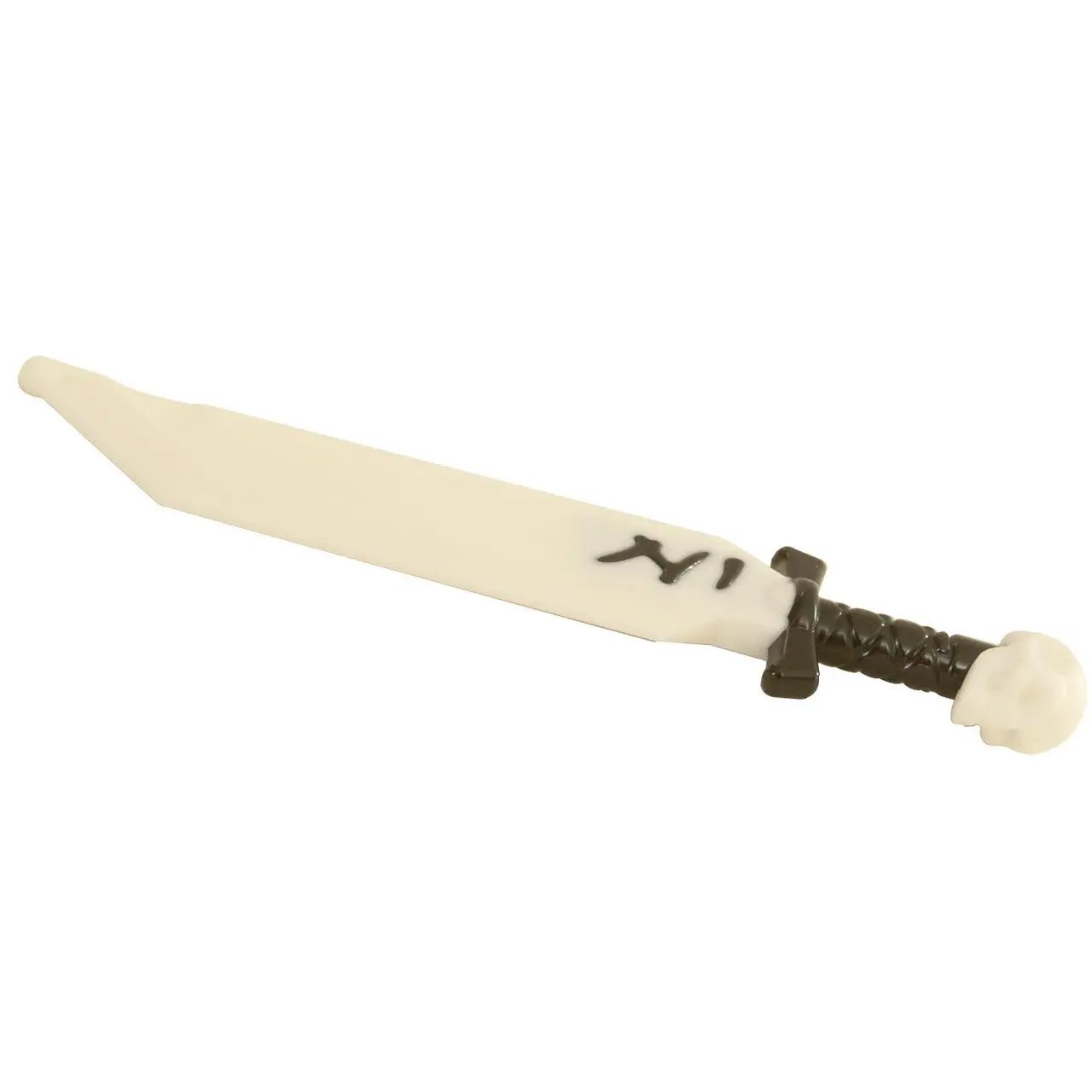 LEGO® Ninjago Ivory Blade of Deliverance – white bone sword with skull hilt used by the Skull Sorcerer