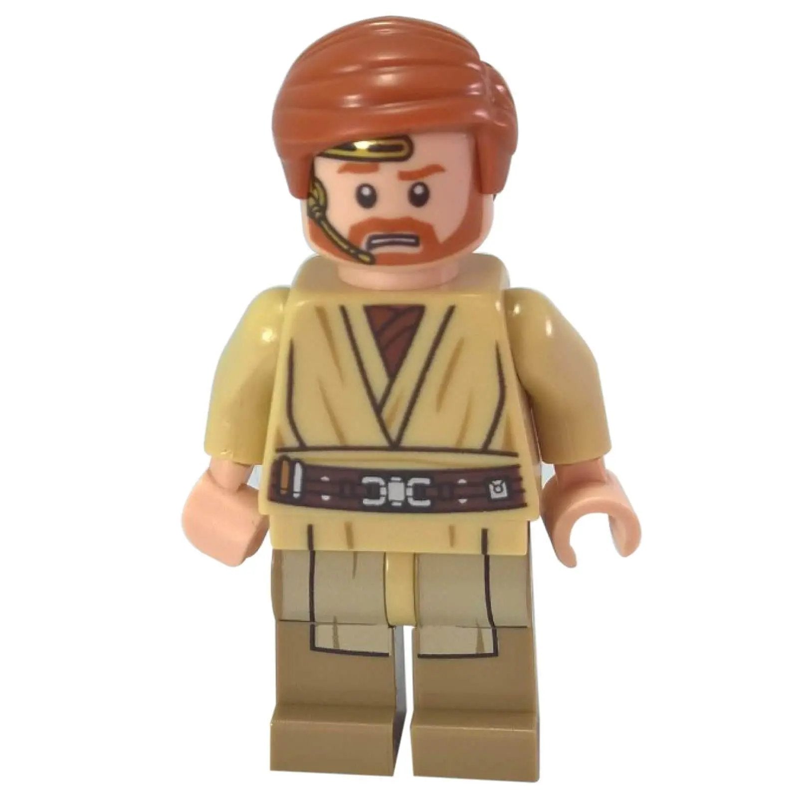 LEGO® Star Wars Obi-Wan Kenobi Minifigur (sw0704) – Kein Lichtschwert, Headset & bedruckte Beine