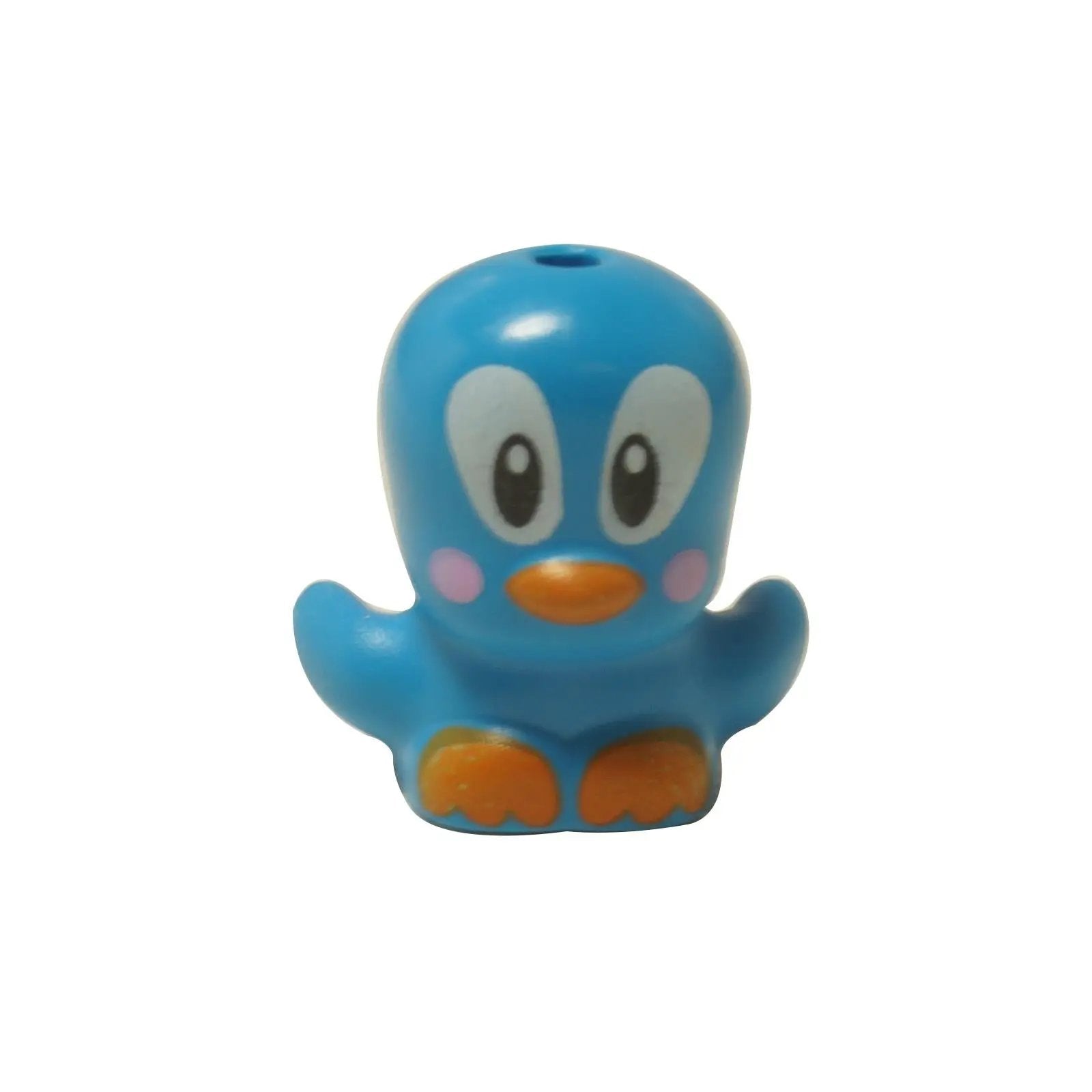 LEGO® Sonic the Hedgehog Flicky bird figure (3918pb03), a small blue bird with large eyes and orange feet.