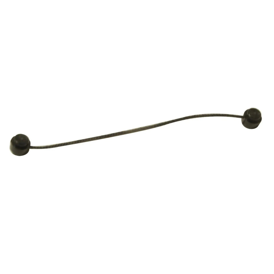 LEGO String with End Studs (x127c10pb01), 10L long, showing the flexible rope-like body and the connection studs on each end.
