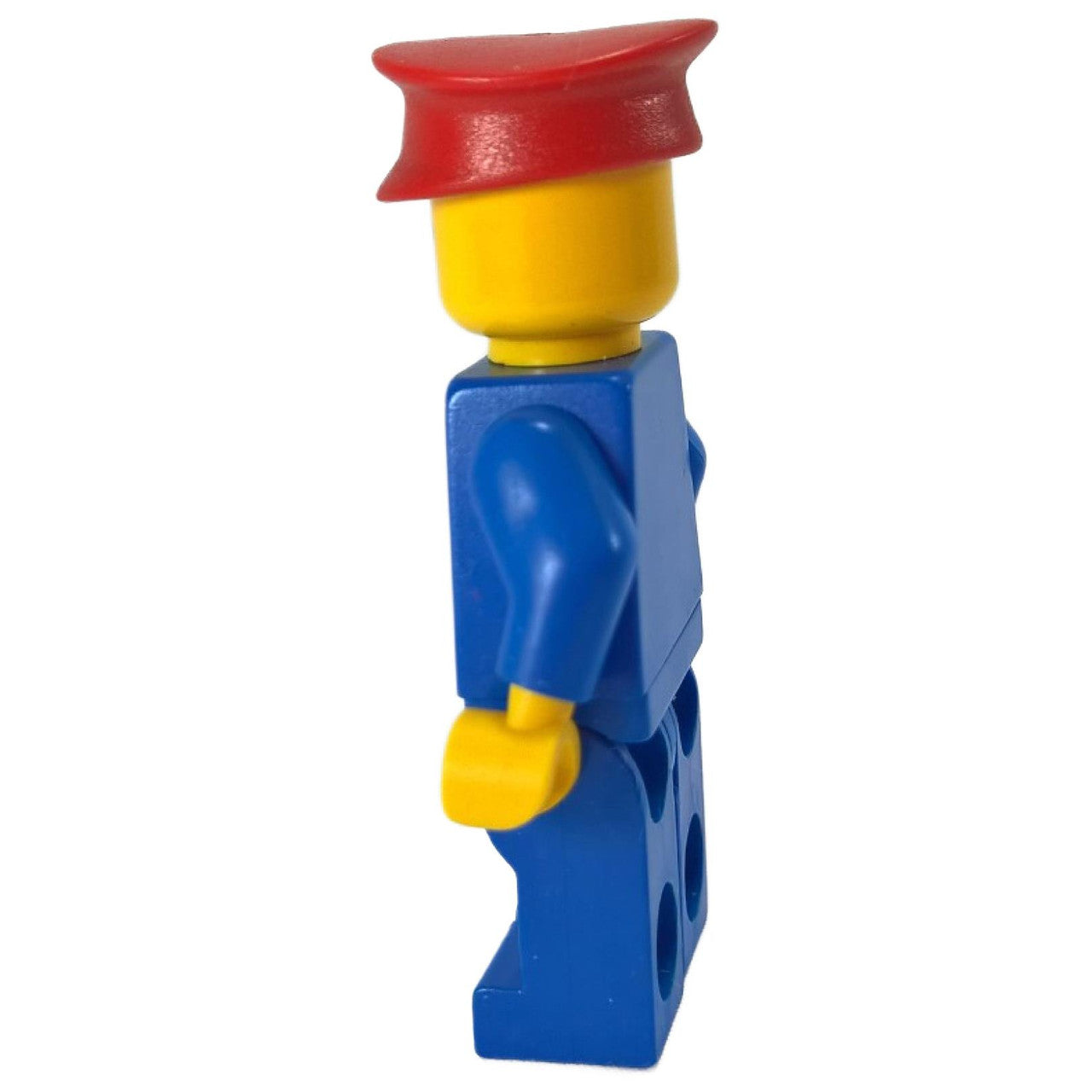 Suit with 3 Buttons Blue - Blue Legs, Red Ha