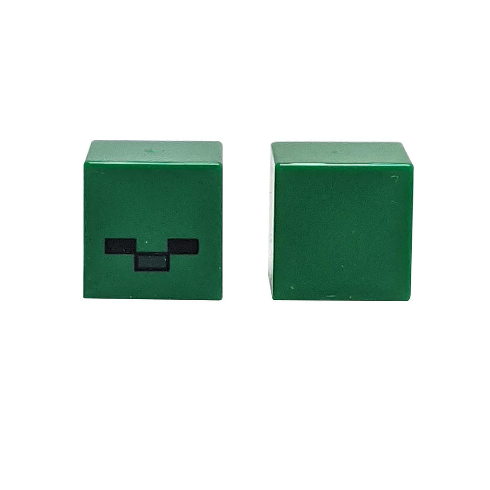 Minecraft Baby Zombie Minifigure Head