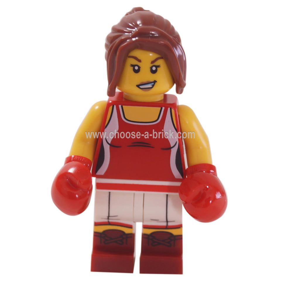 LEGO Minifigure -  Kickboxer Girl - Minifigure only Entry