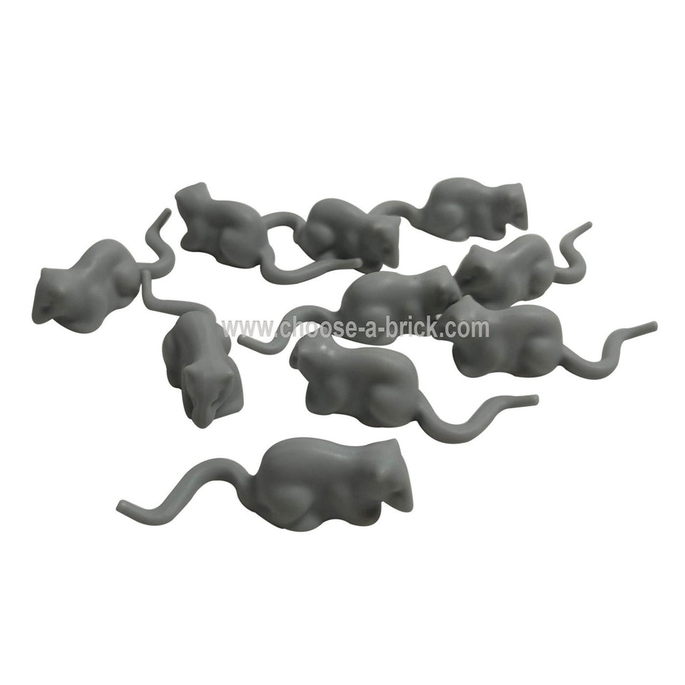 LEGO parte de Rata 20234 - LEGO Minifigura Animales en color gris azulado claro