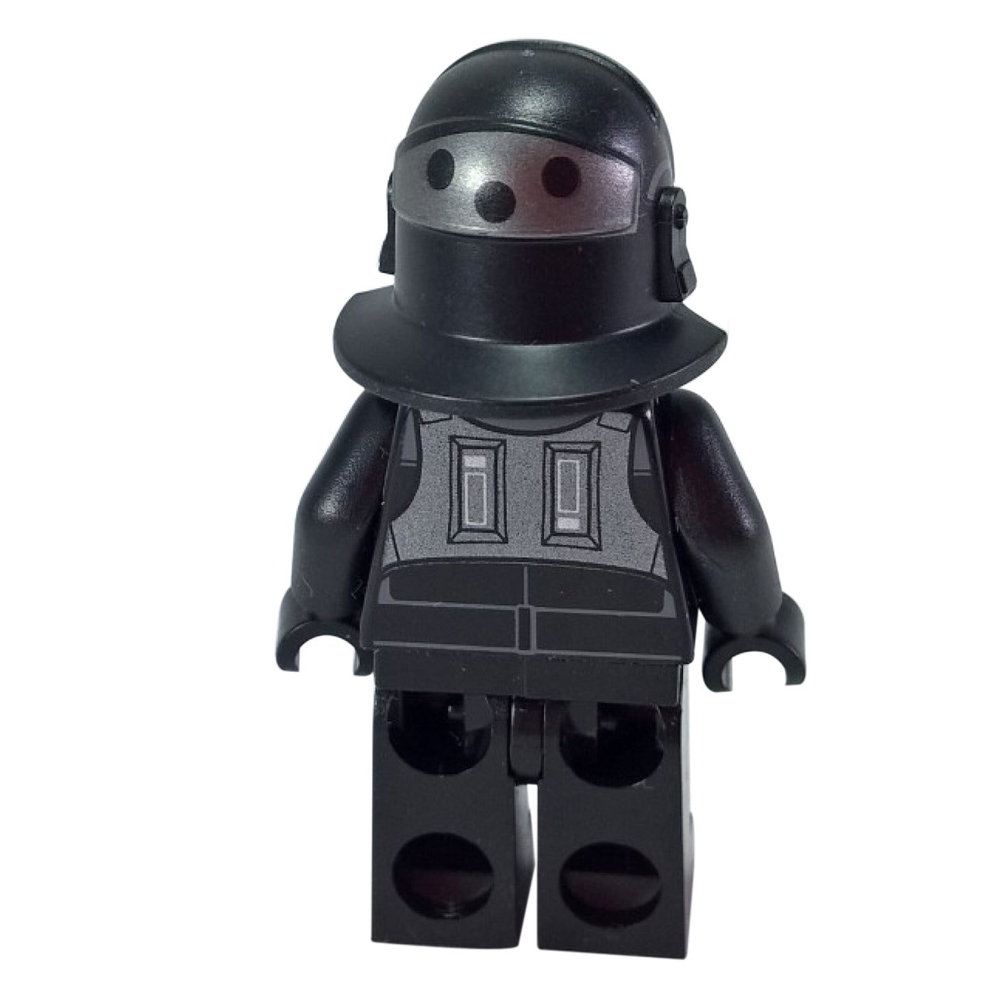 LEGO Alexsandr Kallus minifigure sw0625 helmet Imperial armor, back view.
