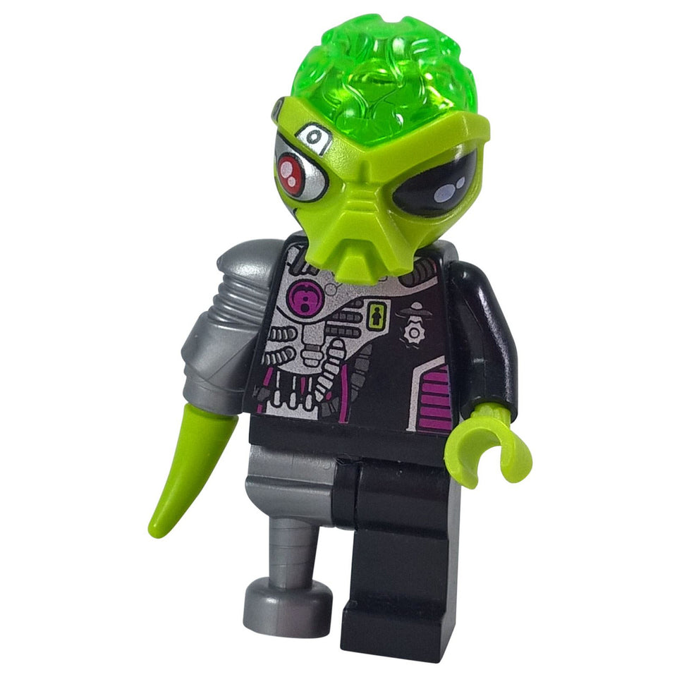 LEGO ミニフィギュア エイリアンアンドロイド - 最初のビュー。