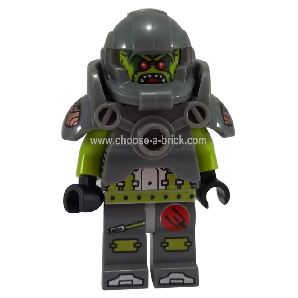 LEGO ميني فيغور المنتقم الفضائي - عرض من الأمام.