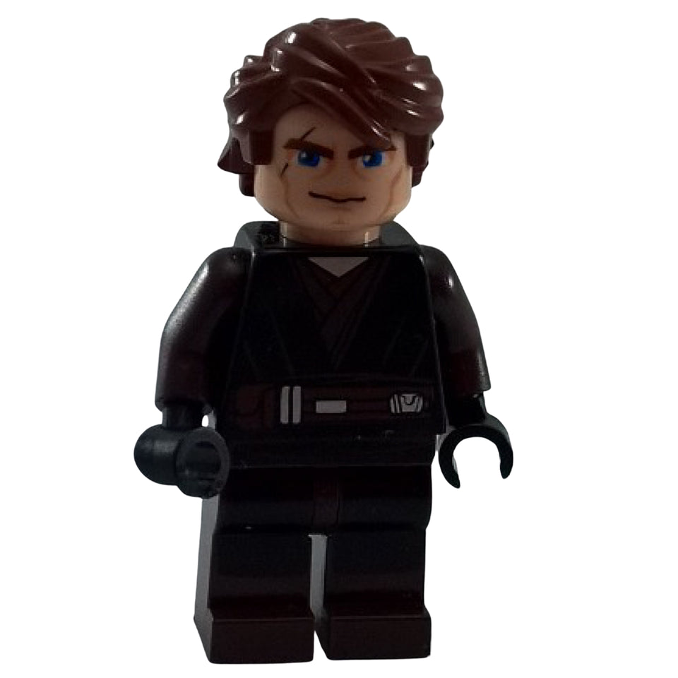 LEGO Anakin Skywalker minifigure sw0542 black robe dark brown legs