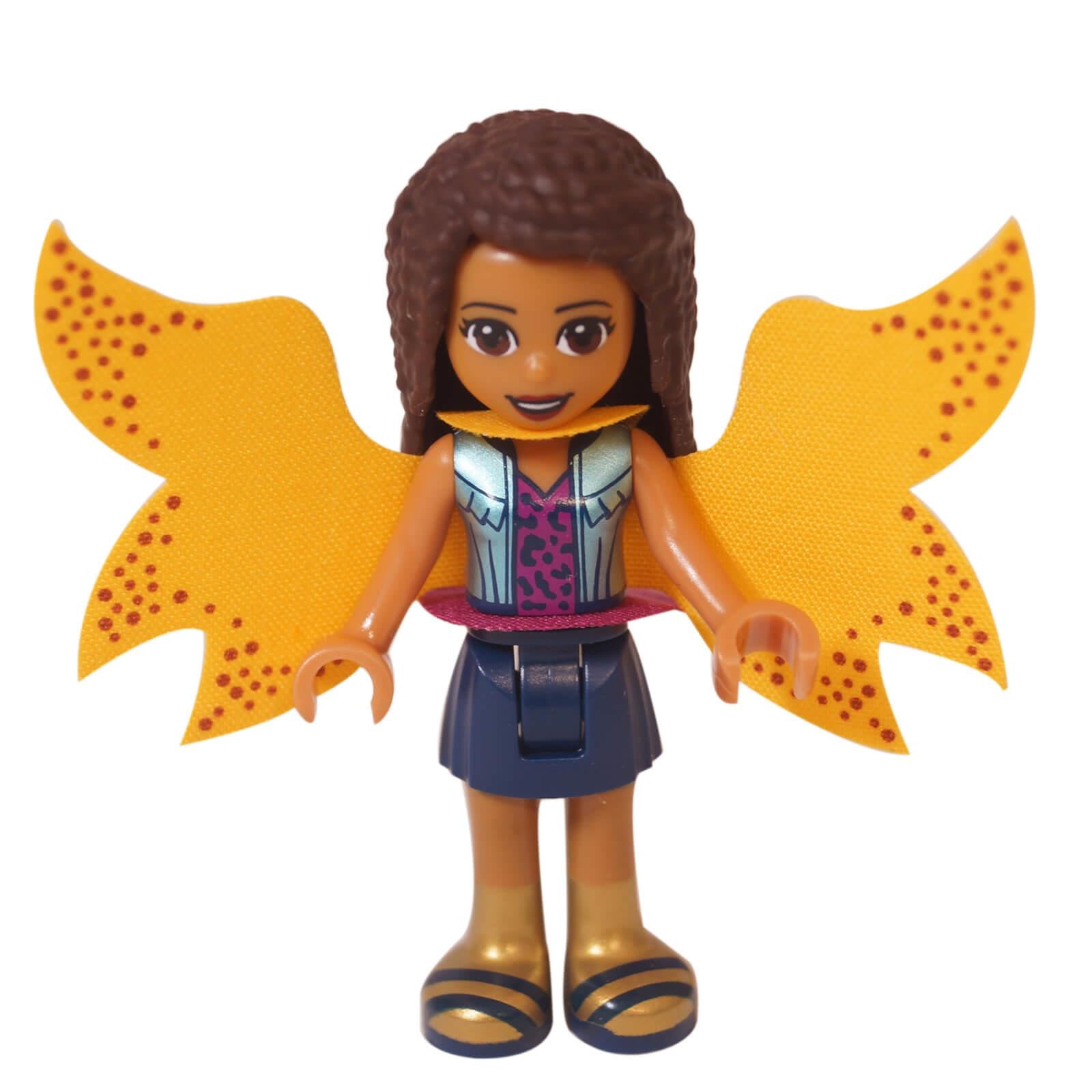 LEGO Friends Andrea mini doll frnd0271 butterfly cape metallic vest