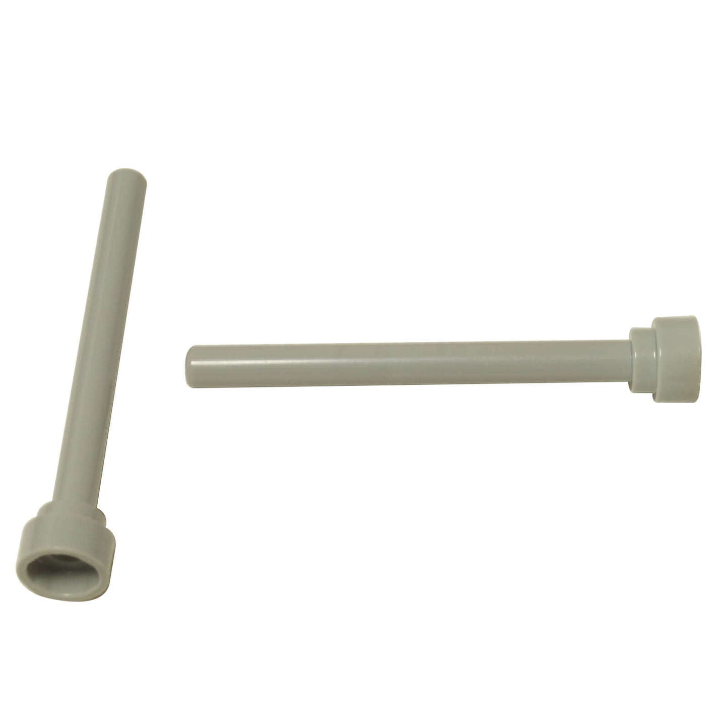LEGO Part 3957b Antenna 4H, light bluish gray, two views