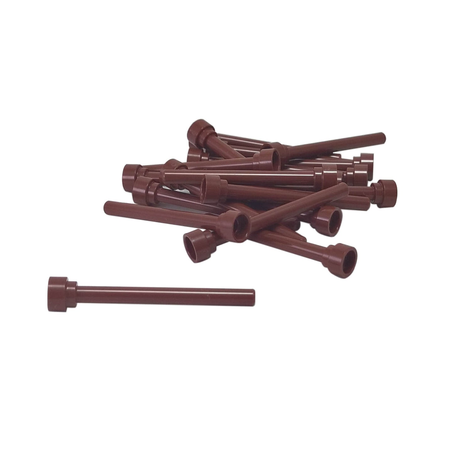 Reddish brown antenna 4H 3957b with flat top design for vehicle or space builds